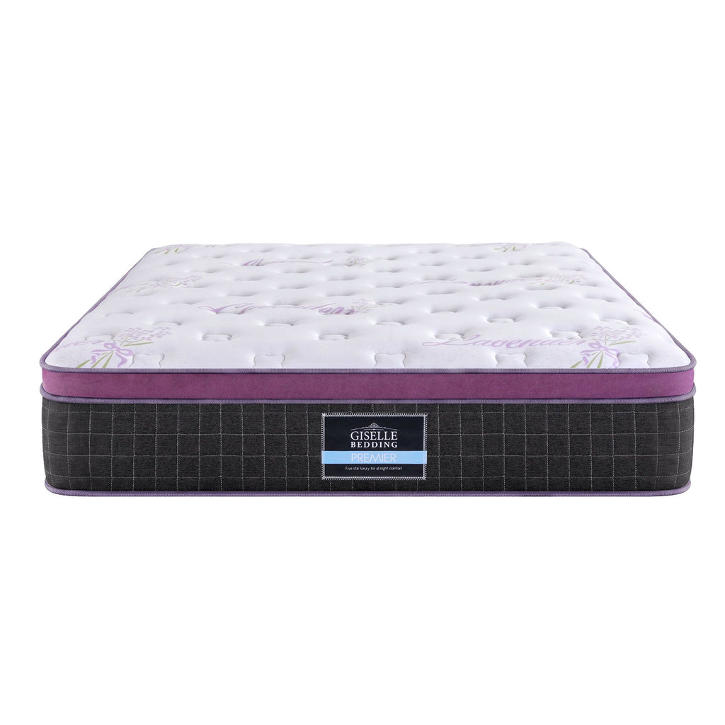 Giselle Queen Euro Top Mattress Firm Pocket Spring Edge Support