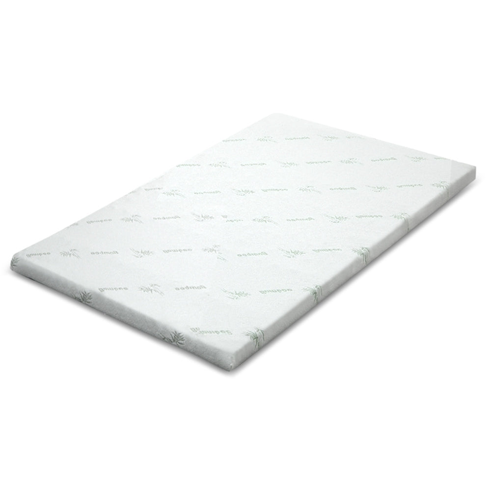 Giselle Bedding Memory Foam Mattress Topper Cool Gel 5cm Single
