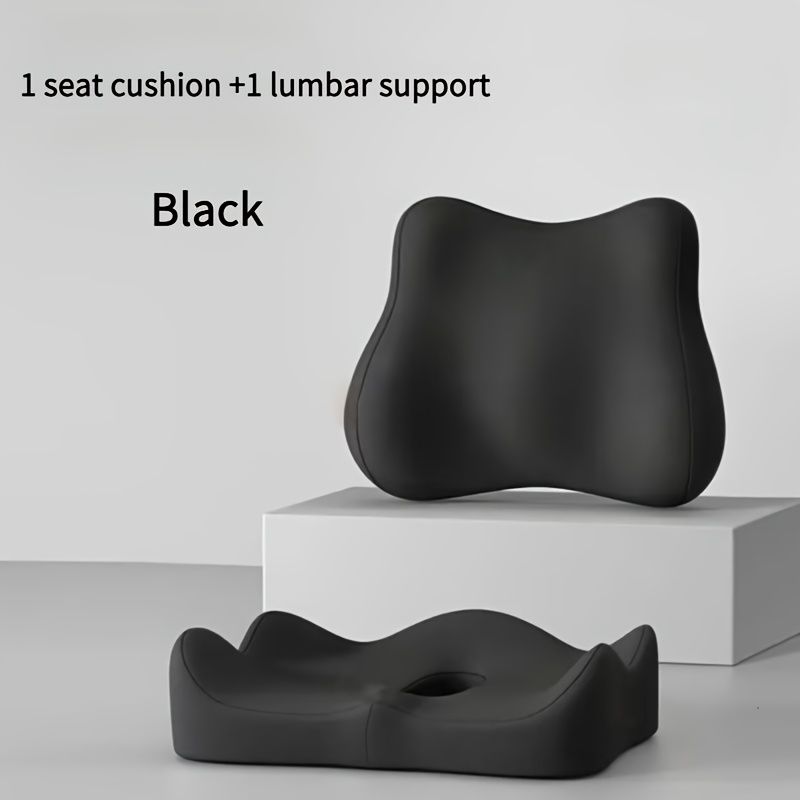 sofa seat cushion, lumbar support for sofa, black sofa accessories, comfortable sofa cushions, back support for sofa, memory foam cushion, ergonomic back support, Australian home comfort