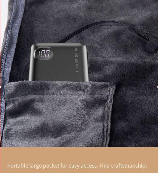 Portable Electric Blanket Heated Throw Low Voltage Blanket Camping Heater Car