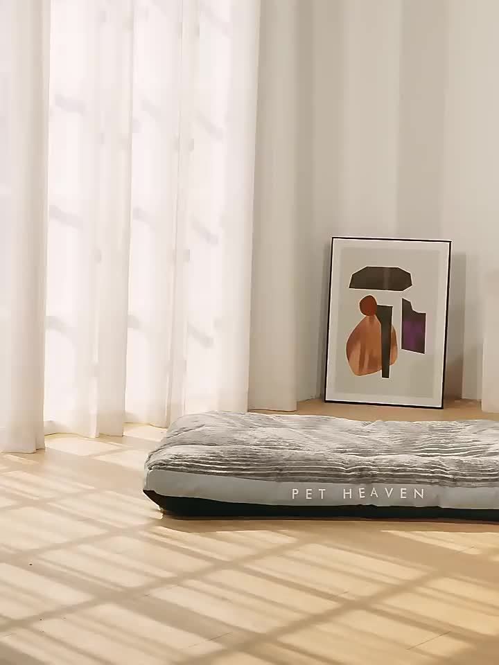 Warm Dog Bed Washable Pet Bed Non-Slip Dog Bed High Backrest Dog Bed Thick Dog - Green - Size 39.3*29.5in