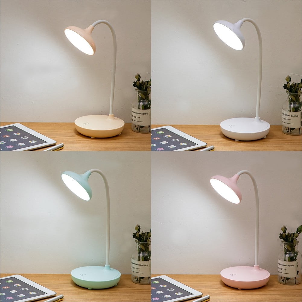 LED Desk Lamp with USB Ports,Touch Desk Lamps for Home Office with 3 Brightness Desk Light with Small Night Light,Reading Lamp Table Lamp for Bedroom Bedside Study（yellow）