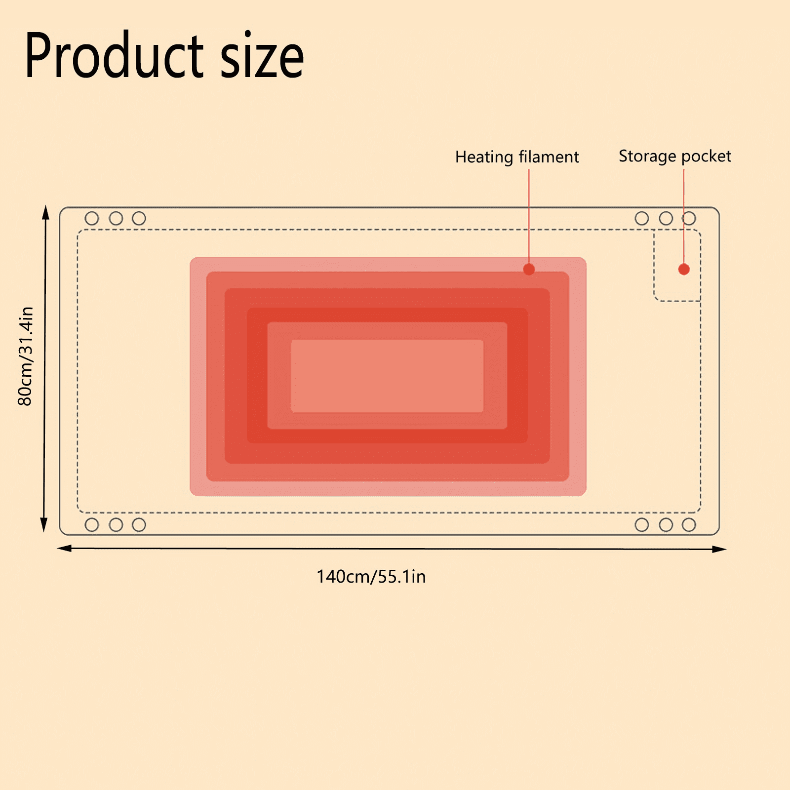 Cotton Blankets Queen Size Usb Electric Blanket Single Blanket Household Single Control Intelligent Temperature Regulating Dormitory Electric Mattress Warm Fuzzy Blanket Yellow