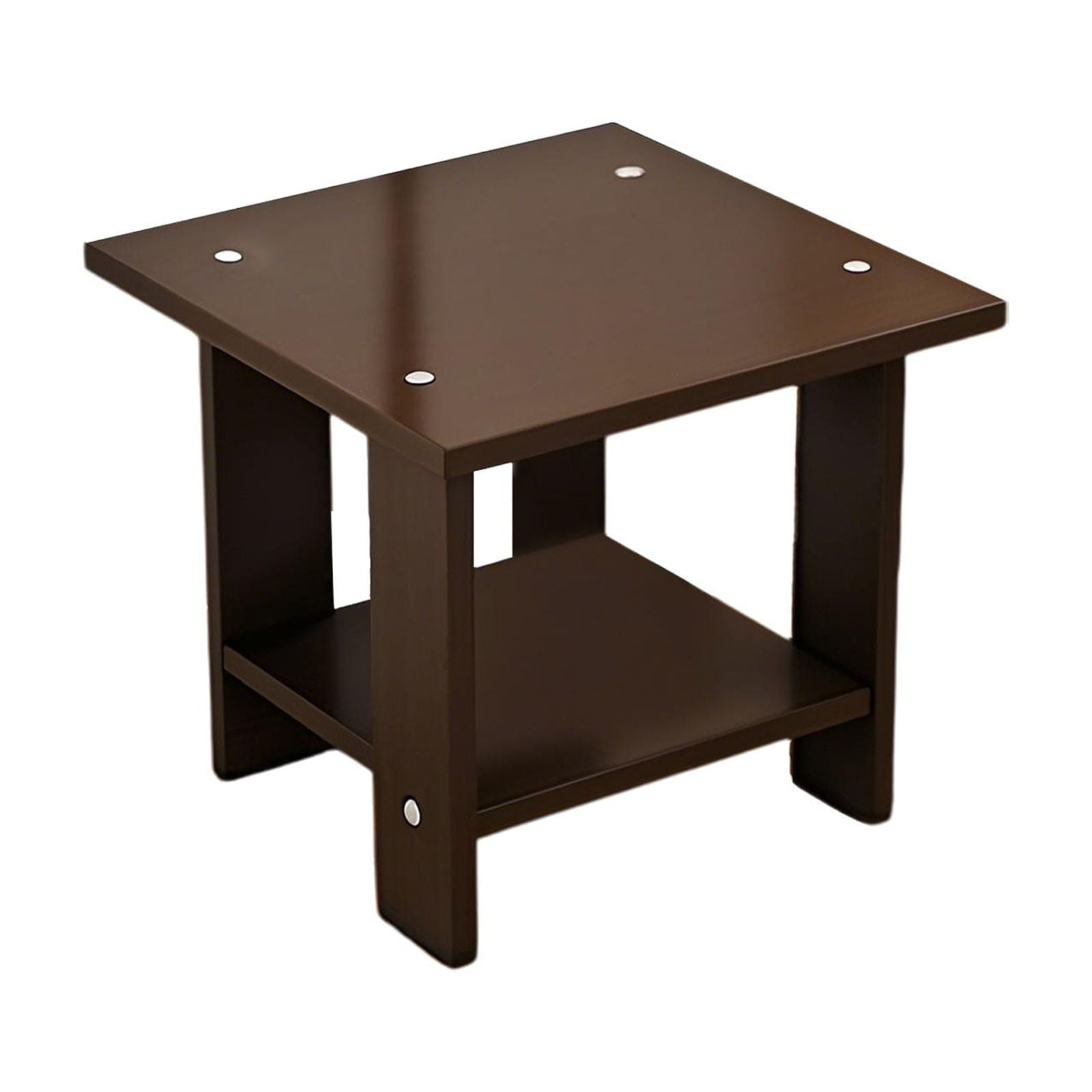 Kdkad Compact Multi-Functional Side Table, Small Accent End Table for Sofa, Bedside, Living Room & Apartment, Portable Tea Table Nightstand Black