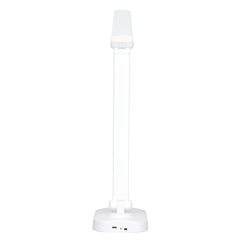 LED Table Lamp Eye Protection Foldable 3 Color Lights USB Rechargeable Table Lamp for Table Workbench Sewing Table