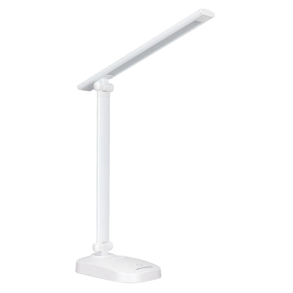 LED Table Lamp Eye Protection Foldable 3 Color Lights USB Rechargeable Table Lamp for Table Workbench Sewing Table
