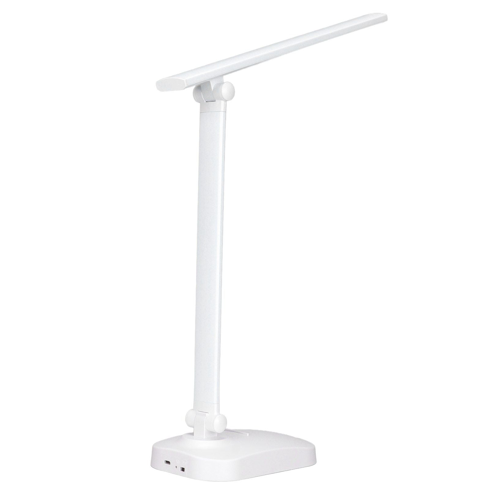 LED Table Lamp Eye Protection Foldable 3 Color Lights USB Rechargeable Table Lamp for Table Workbench Sewing Table