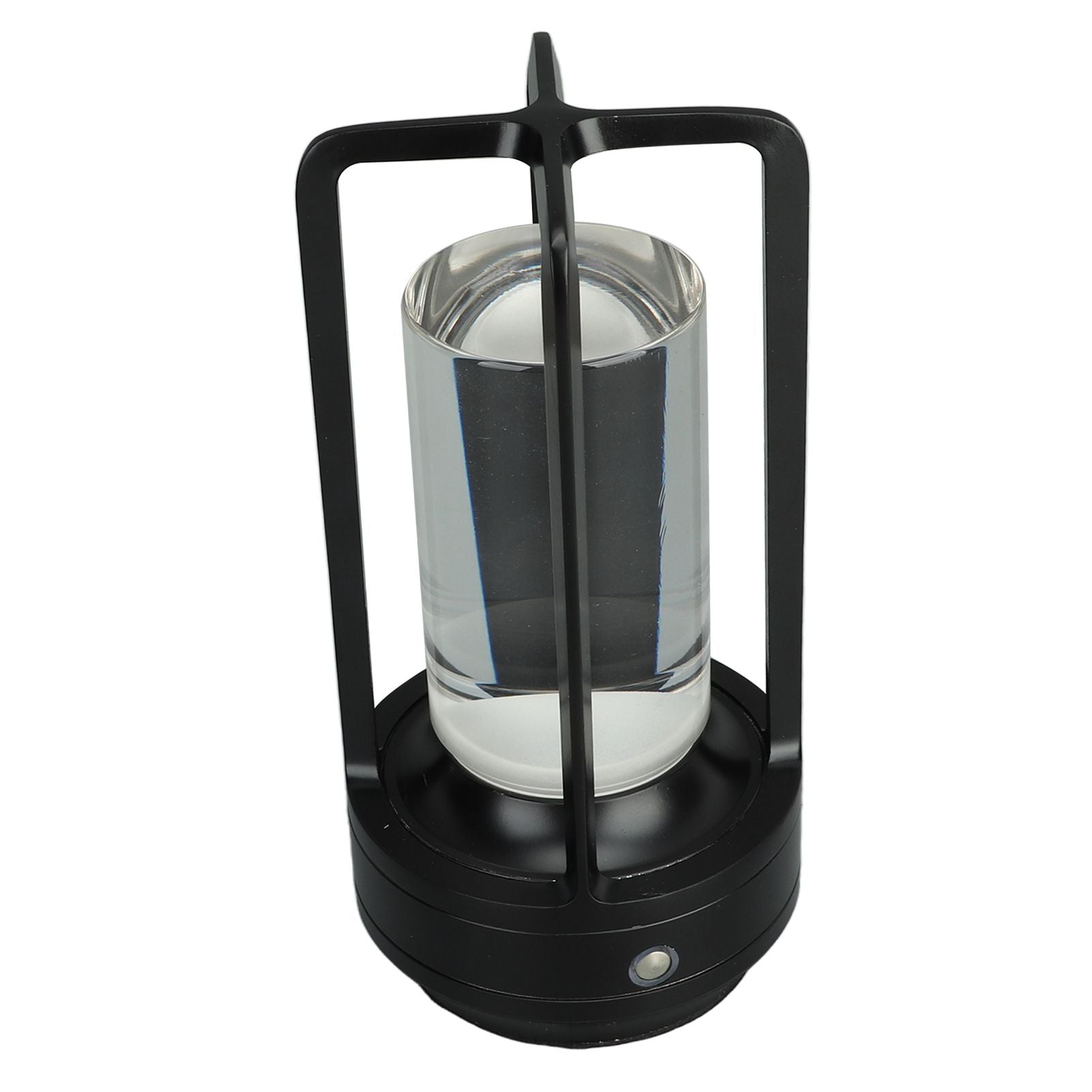 Cordless Table Lamp 3 Colors Stepless Dimming LED Table Lamp Rechargeable Touch Lamp Bedside Nightstand Lamp Black