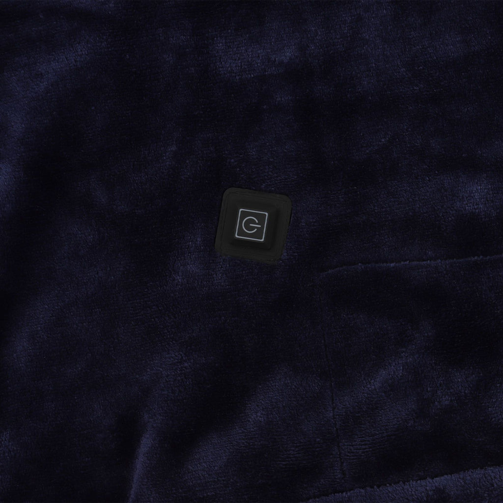 USB Heating Blanket Thermal Electric Heated Shawl Blanket Temperature Controlled Blanket Royalblue