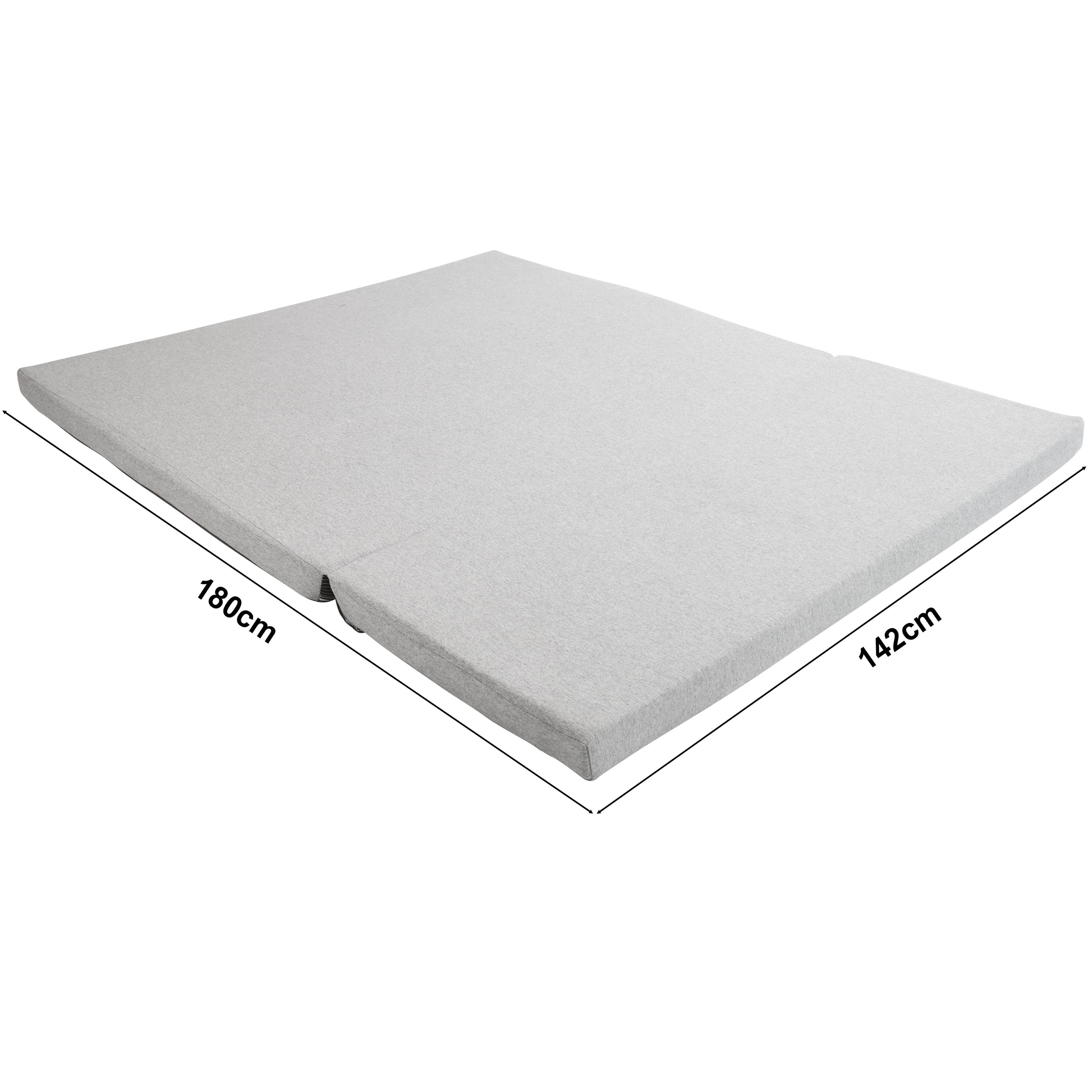 2 In 1 Sofa Bed Beneath Foldable Carbon Hidden Storage Sofa - 128cm
