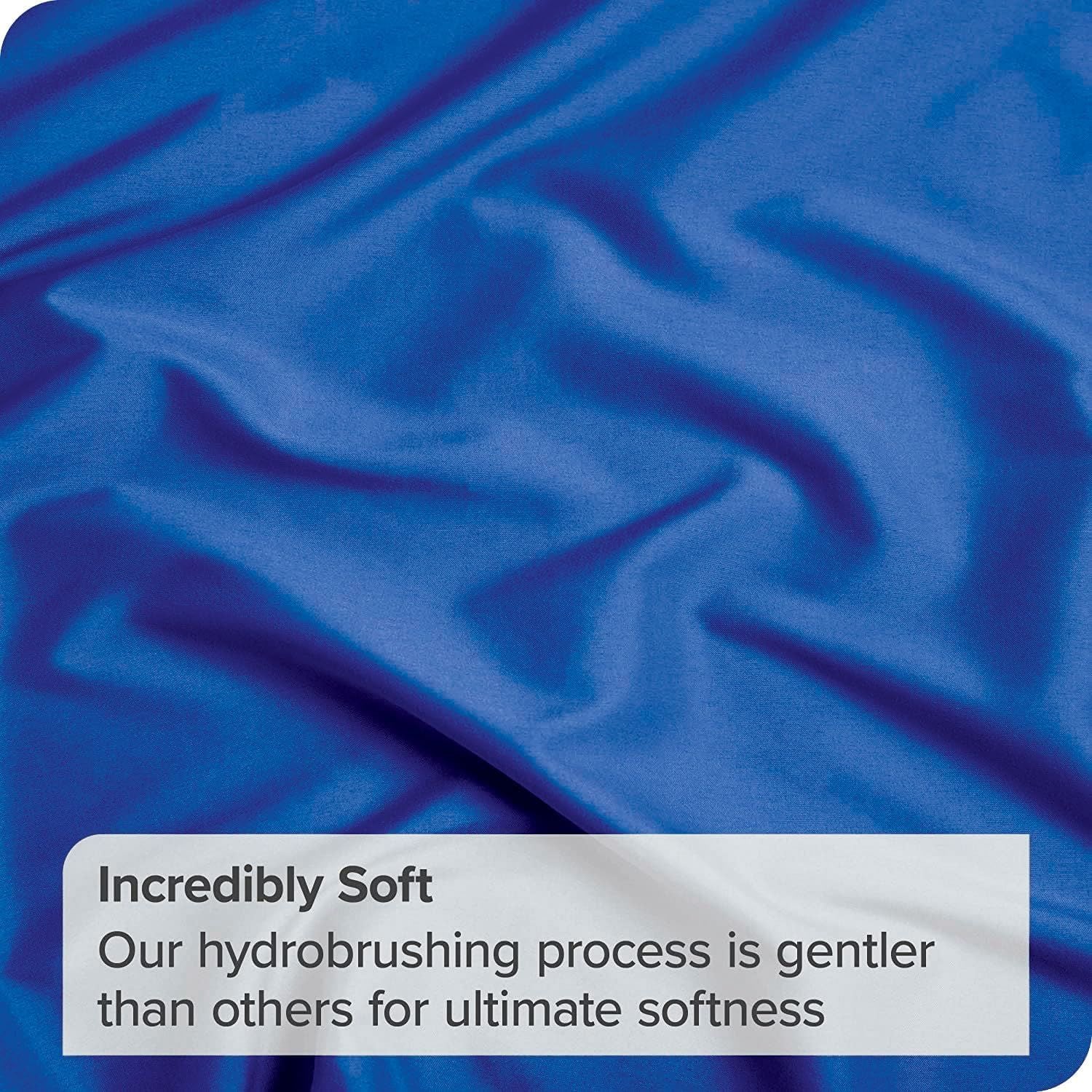 Elegant Comfort Premium Hotel Quality 1-Piece King Flat Sheet, Luxury and Softest 2000 Thread Count Bedding Flat Sheet(King,Royal blue)