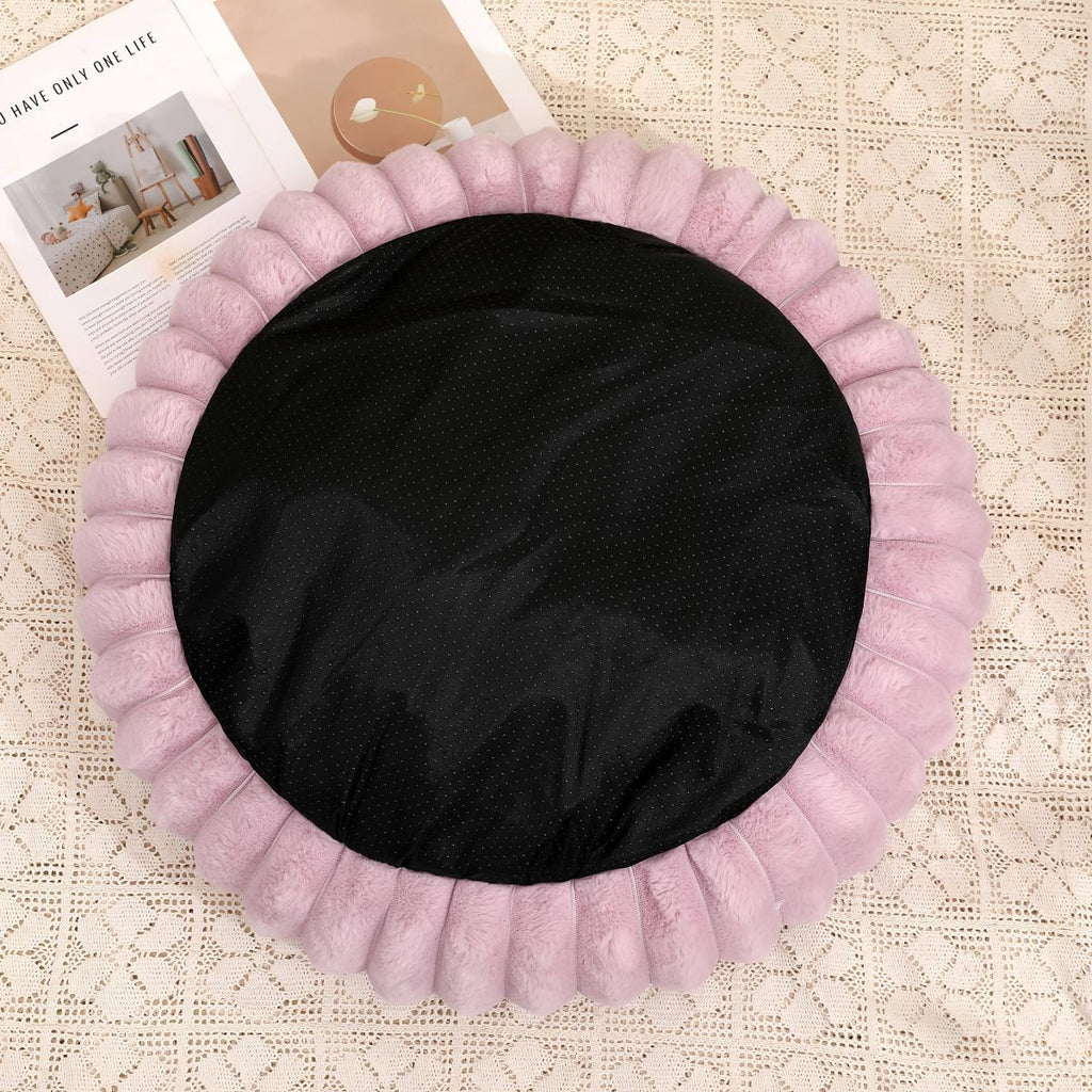 Pet Bed Dog Bed Cat Bed Small Dog Bed Medium Dog Bed Plush Pet Bed All-Season - Black - Size 50-20-20