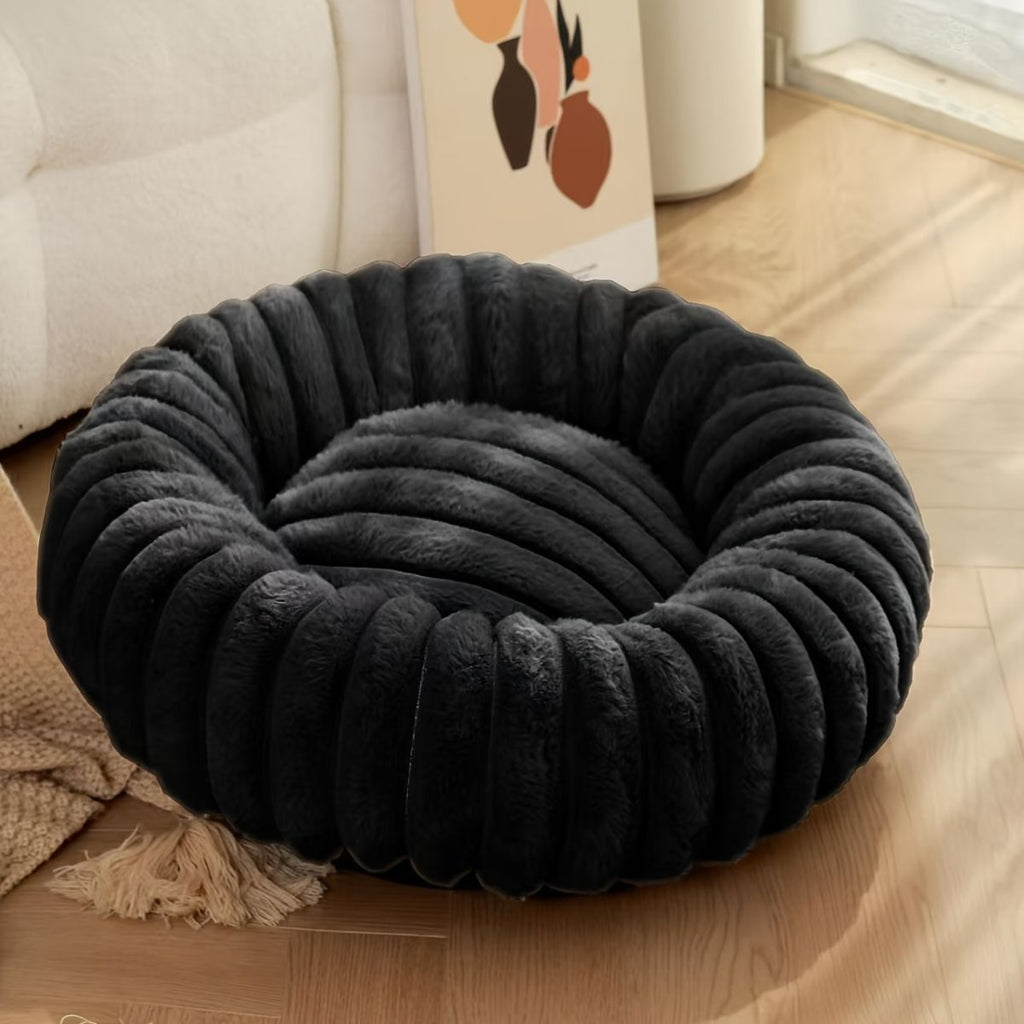 Pet Bed Dog Bed Cat Bed Small Dog Bed Medium Dog Bed Plush Pet Bed All-Season - Gray - Size 50-20-20