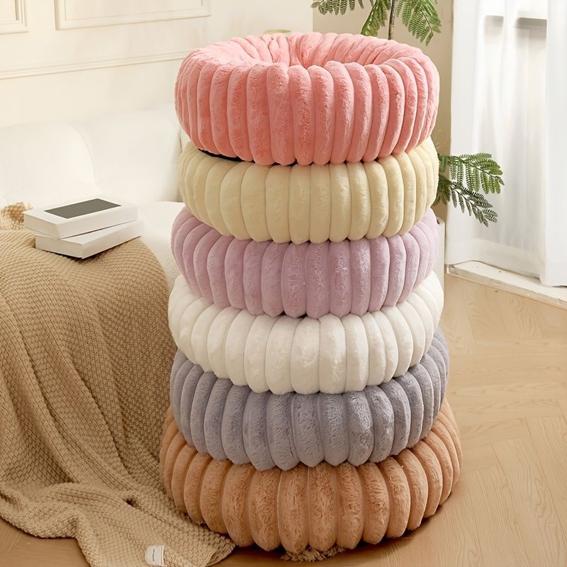 Pet Bed Dog Bed Cat Bed Small Dog Bed Medium Dog Bed Plush Pet Bed All-Season - Pink - Size 50-20-20