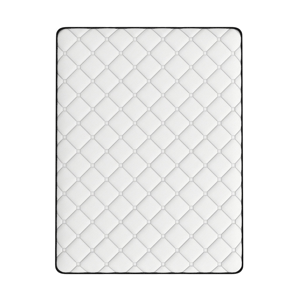 Comforpedic Mattress 5 Zone Medium Support Foam Bonnell Spring 21CM - Double - White  Black
