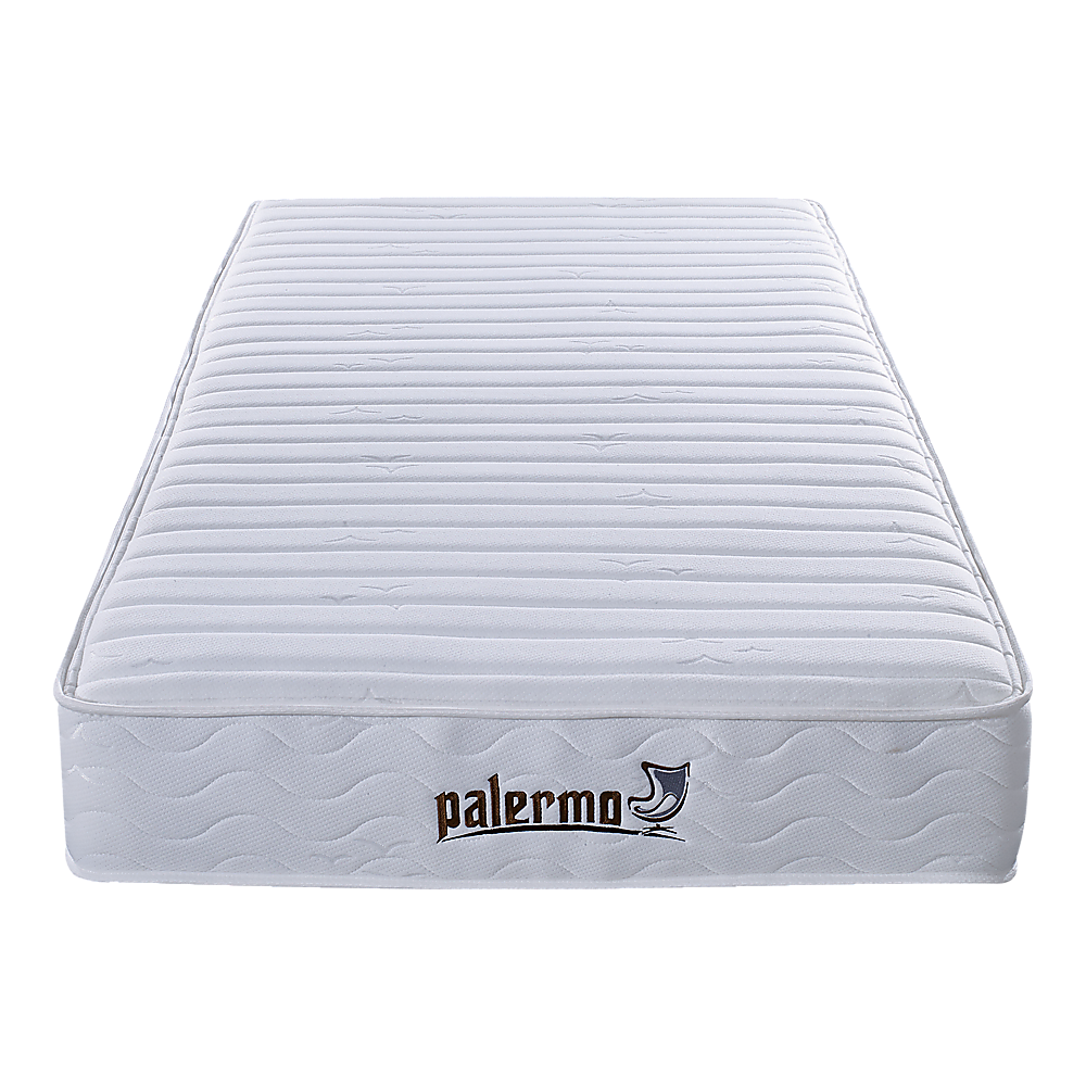 Contour Encased Coil Single Mattress – Hybrid Support with CertiPUR-US® Certified Foam Comfort Layers