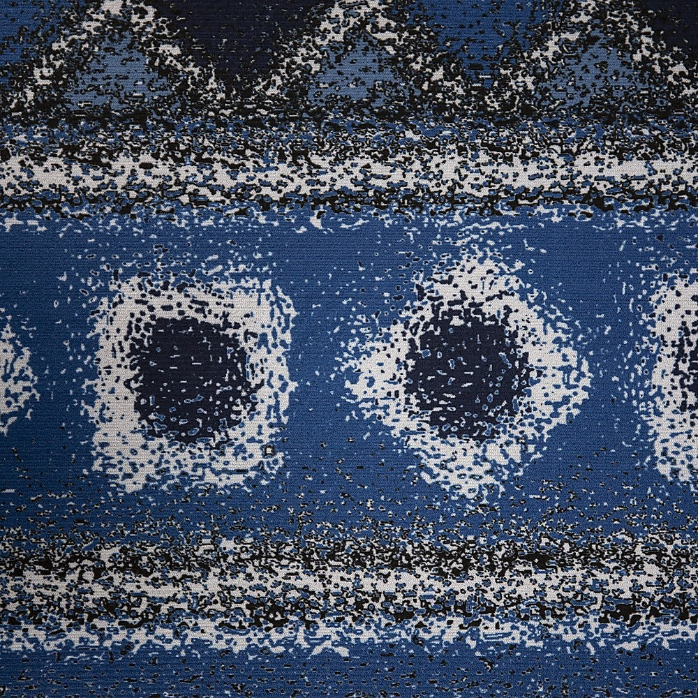 200x300cm Large Floor Blue Ethnic Rug – Modern Area Carpet for Bedroom & Lounge